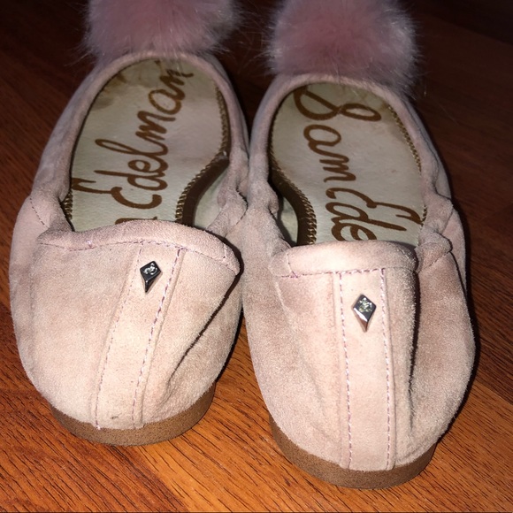 Sam Edelman “Farina” Pink Pom Pom Flats - Picture 4 of 5